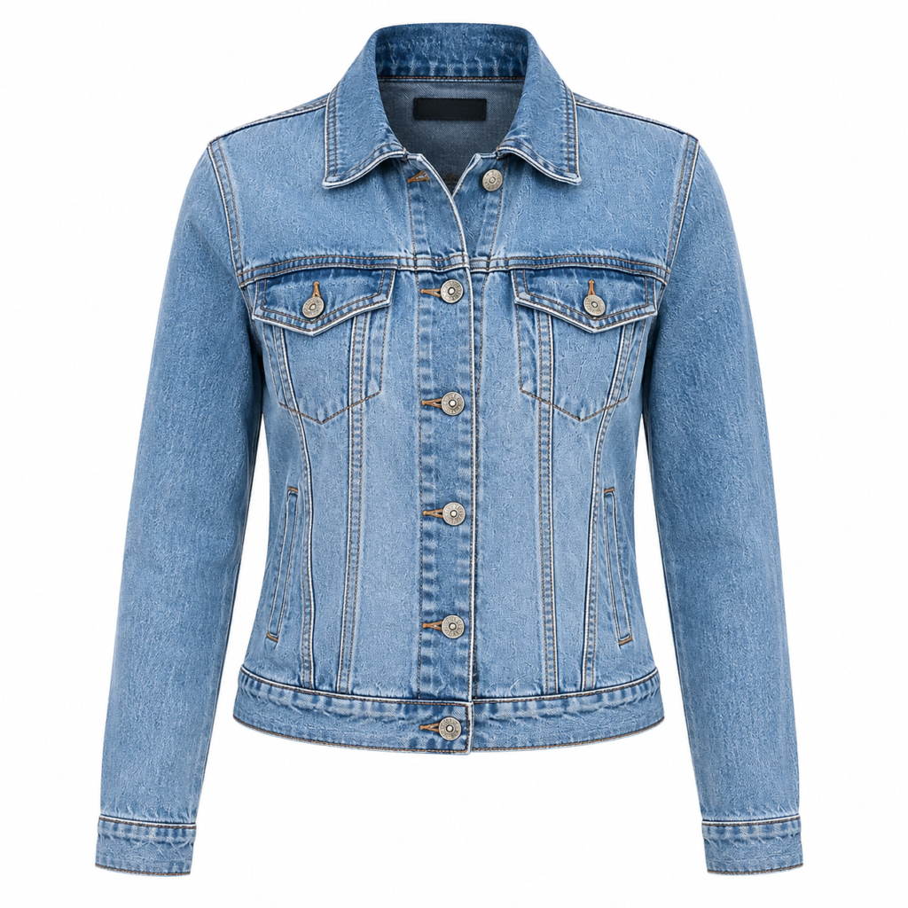 Women’s Classic Light Blue Denim Jacket