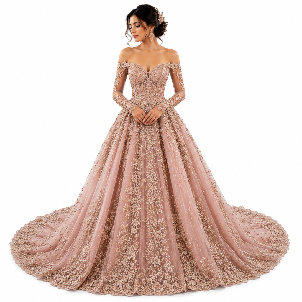 wedding gown